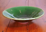 tony sly green bowl pasta 33x7cm